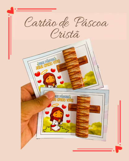 CARTÃO PÁSCOA CRISTÃ