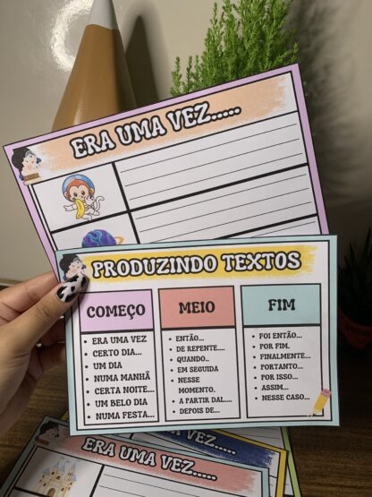 Fichas de produção de texto - Image 3