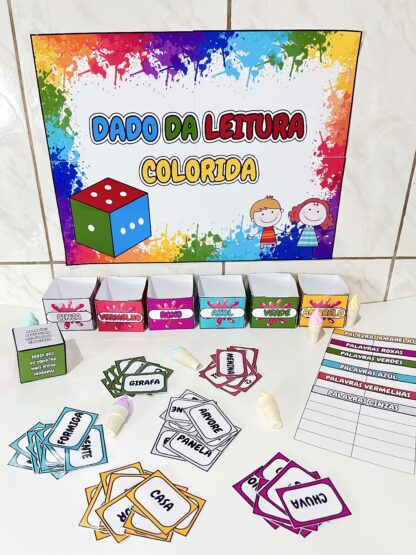 Dado da leitura colorida: Aprender a ler nunca foi tão divertido - Image 2