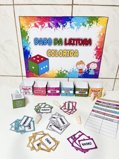 Dado da leitura colorida: Aprender a ler nunca foi tão divertido - Image 5