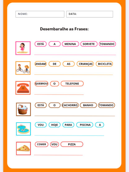 Caderno de atividades adaptadas para crianças com TDAH - Image 5