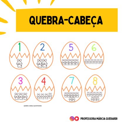 Coelhinho dançante + quebra-cabeça quantidades. - Image 2