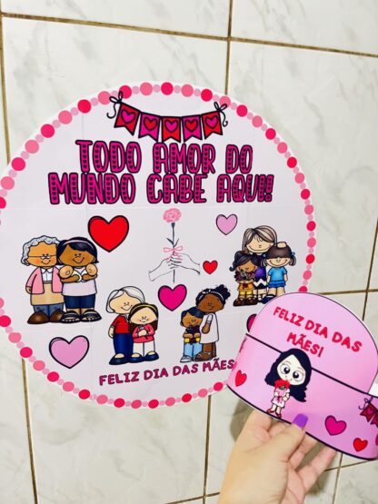 Painel redondo e coroa dia das mães - Image 6